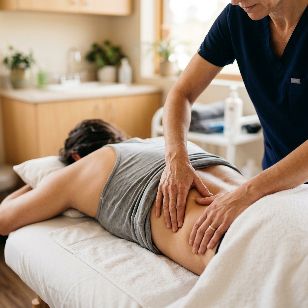Hands-on physiotherapy treatment at Sairam Physio Care